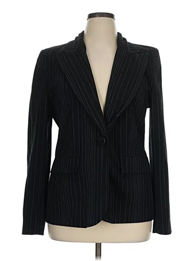 Pre-owned Josephine Chaus Blazer Jacket In Black