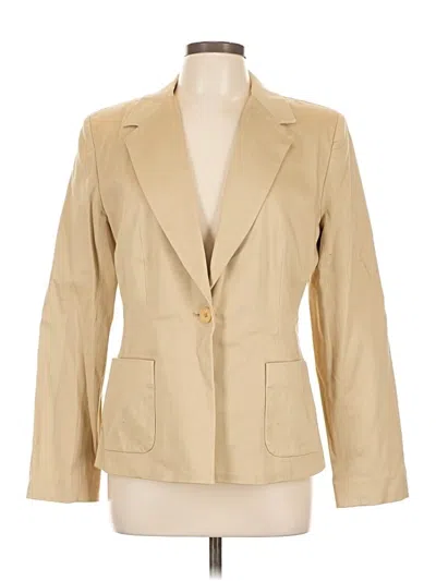 Pre-owned Josephine Chaus Blazer Jacket In Brown
