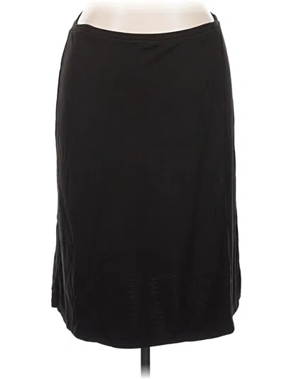 Pre-owned Josephine Chaus Casual Skirt In Black