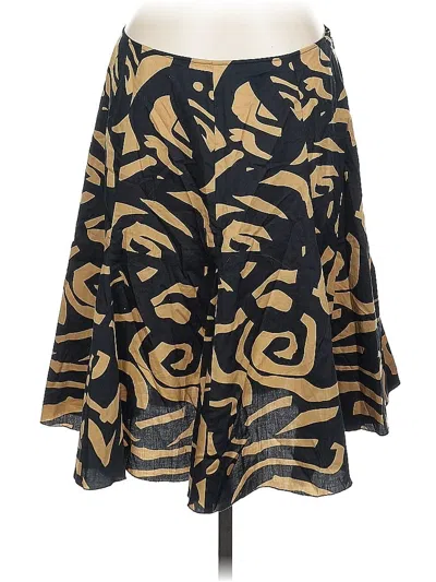 Pre-owned Josephine Chaus Casual Skirt In Gold