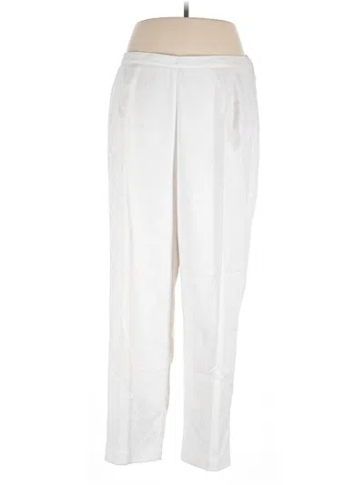 Pre-owned Josephine Chaus Dress Pants In White