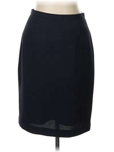 Pre-owned Josephine Chaus Formal Skirt In Black