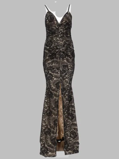 Joshe Abito In Pizzo In Black