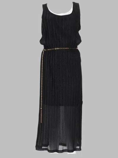 Joshe Abito Midi Con Cinturino In Black