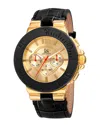 Joshua And Sons Joshua & Sons Men's Genuine Leather Watch
