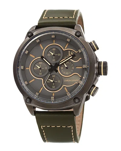Joshua And Sons Joshua & Sons Men's Leather Watch