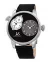 Joshua And Sons Joshua & Sons Men's Leather Watch