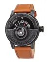 Joshua And Sons Joshua & Sons Men's Leather Watch