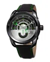 Joshua And Sons Joshua & Sons Men's Leather Watch