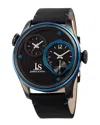 Joshua And Sons Joshua & Sons Men's Leather Watch