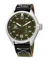 Joshua And Sons Joshua & Sons Men's Leather Watch