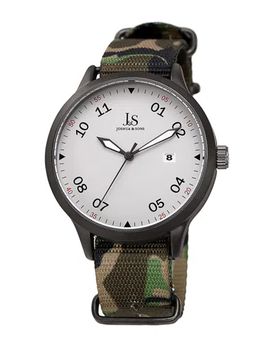 Joshua And Sons Joshua & Sons Men's Nato Watch