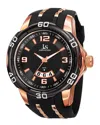Joshua And Sons Joshua & Sons Men's Rubber Watch