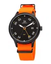 Joshua And Sons Joshua & Sons Men's Silicone Watch