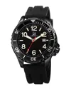 Joshua And Sons Joshua & Sons Men's Silicone Watch
