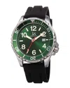 Joshua And Sons Joshua & Sons Men's Silicone Watch