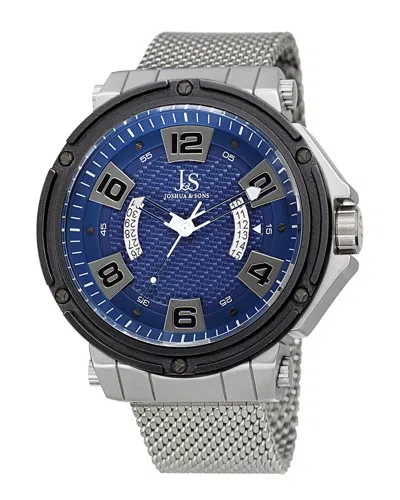 Joshua And Sons Joshua & Sons Men's Stainless Steel Watch