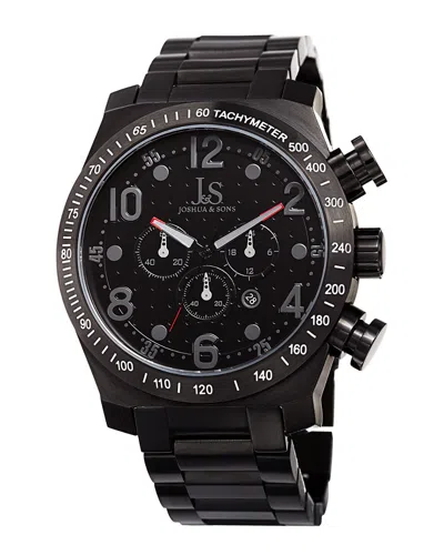 Joshua And Sons Joshua & Sons Men's Stainless Steel Watch
