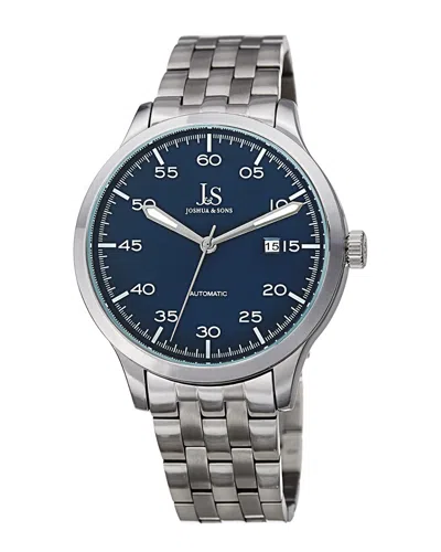 Joshua And Sons Joshua & Sons Men's Stainless Steel Watch