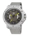 Joshua And Sons Joshua & Sons Men's Stainless Steel Watch
