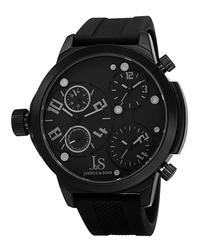 Joshua And Sons Joshua & Sons Men's Watch In Pink