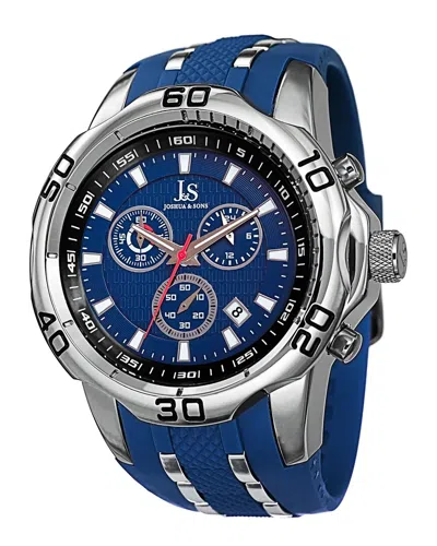 Joshua And Sons Joshua & Sons Men's Watch In Blue