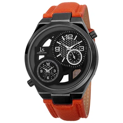 Joshua And Sons Joshua & Sons Men's Watch Js83tn In Orange