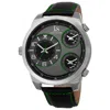 Joshua And Sons Joshua & Sons Men's Watch Js88gn In Black