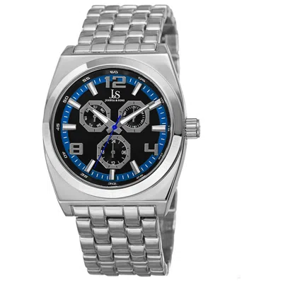 Joshua And Sons Joshua & Sons Men's Watch Js93bu In Silver