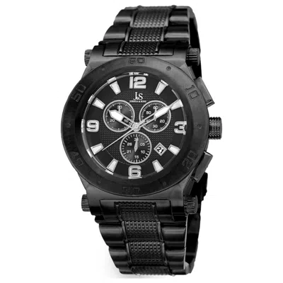 Joshua And Sons Joshua & Sons Men's Watch Jx104bk In Black