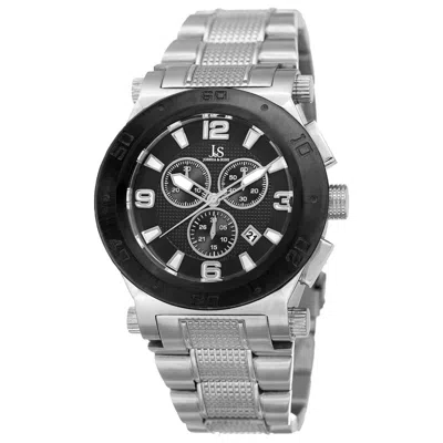 Joshua And Sons Joshua & Sons Men's Watch Jx104ssb In Silver