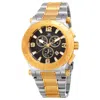 Joshua And Sons Joshua & Sons Men's Bracelet Watch In Gold