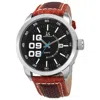 Joshua And Sons Joshua & Sons Men's Watch Jx106br In Brown