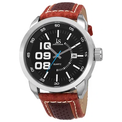 Joshua And Sons Joshua & Sons Men's Watch Jx106br In Brown