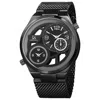 Joshua And Sons Joshua & Sons Men's Stainless Steel Watch In Black