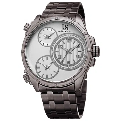 Joshua And Sons Joshua & Sons Men's Watch Jx128gn In Gray