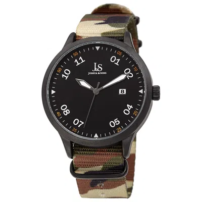 Joshua And Sons Joshua & Sons Men's Watch Jx157bk In Brown