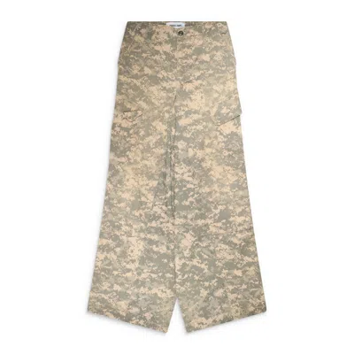Joshua Jamal Acu Nbhd Pants Green In Gray