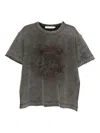 Joshua Sanders Cat-print T-shirt In Black