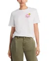 Joshua Sanders Classic Tee In Cream