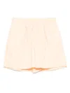 Joshua Sanders Drawstring Shorts In Orange