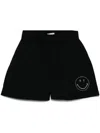 Joshua Sanders Embroidered Shorts In Black
