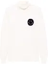 Joshua Sanders Fisherman's Smile Roll-neck Jumper In White
