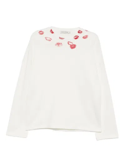 Joshua Sanders Graphic-print Cotton T-shirt In White