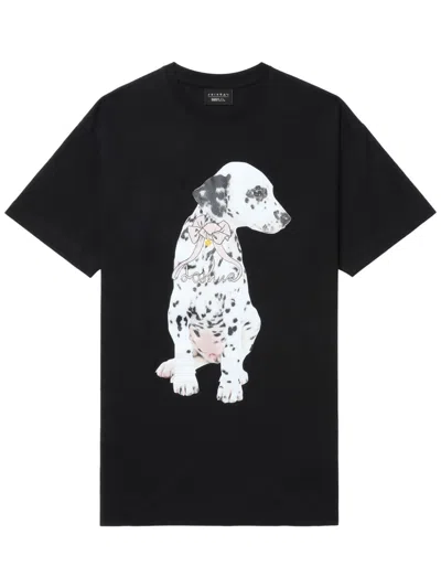 Joshua Sanders Graphic-print T-shirt In 黑色