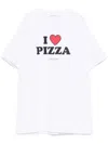 Joshua Sanders I Love Pizza T-shirt In White