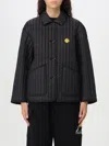 Joshua Sanders Quilted Jacket In Schwarz