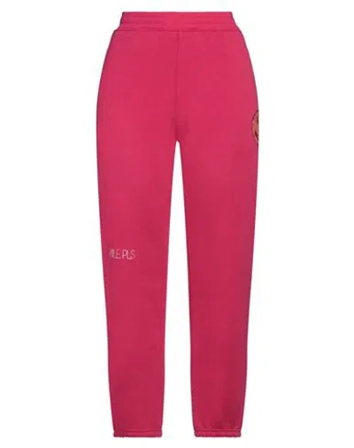 Joshua Sanders Joshua*s Woman Pants Fuchsia Size M Cotton, Polyester In Pink
