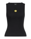 Joshua Sanders Smiley-motif Tank Top In Black