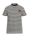 Joshua Sanders Joshua*s X Smiley World Man T-shirt Black Size M Cotton In White